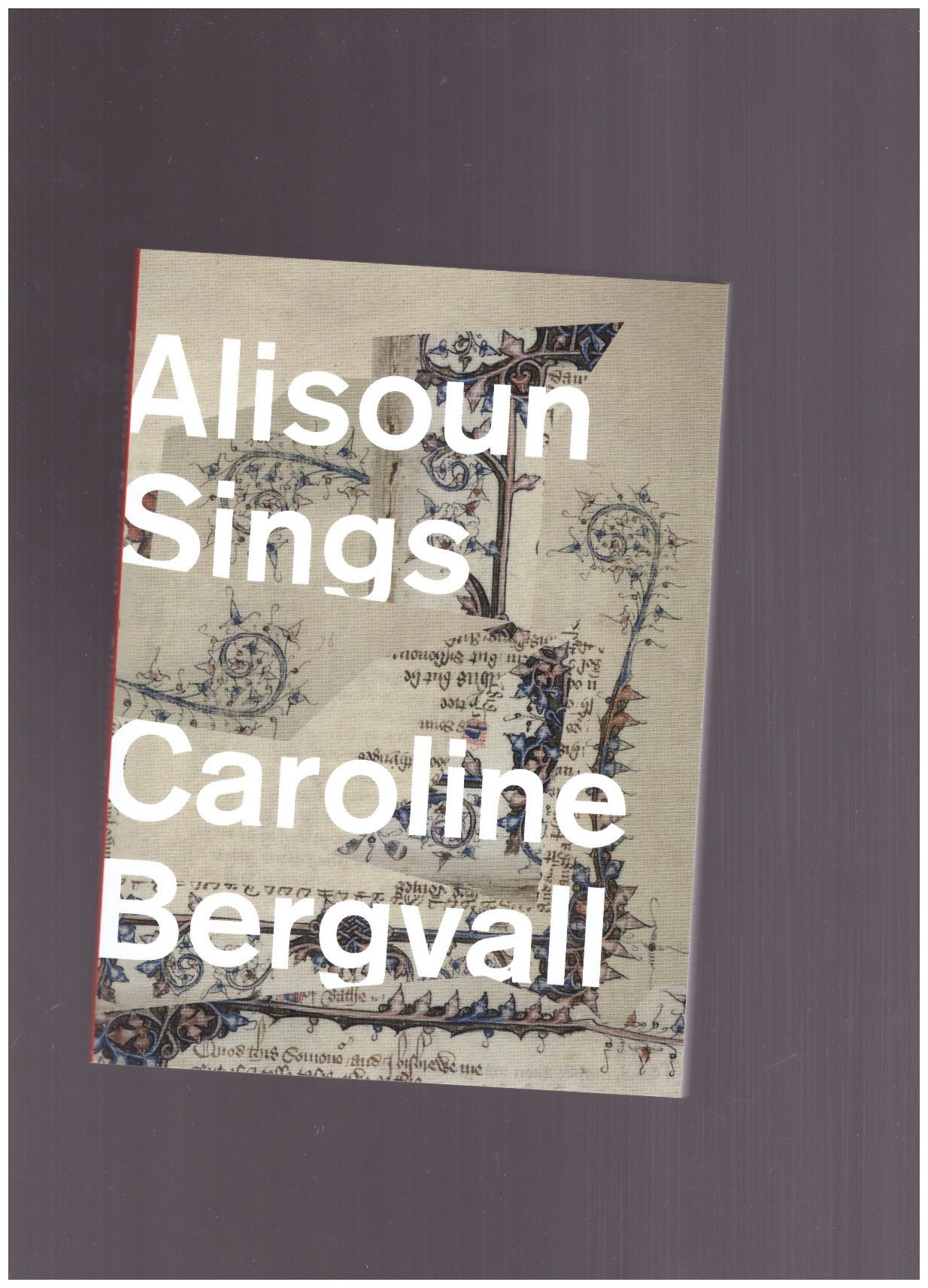 BERGVALL, Caroline - Alisoun Sings